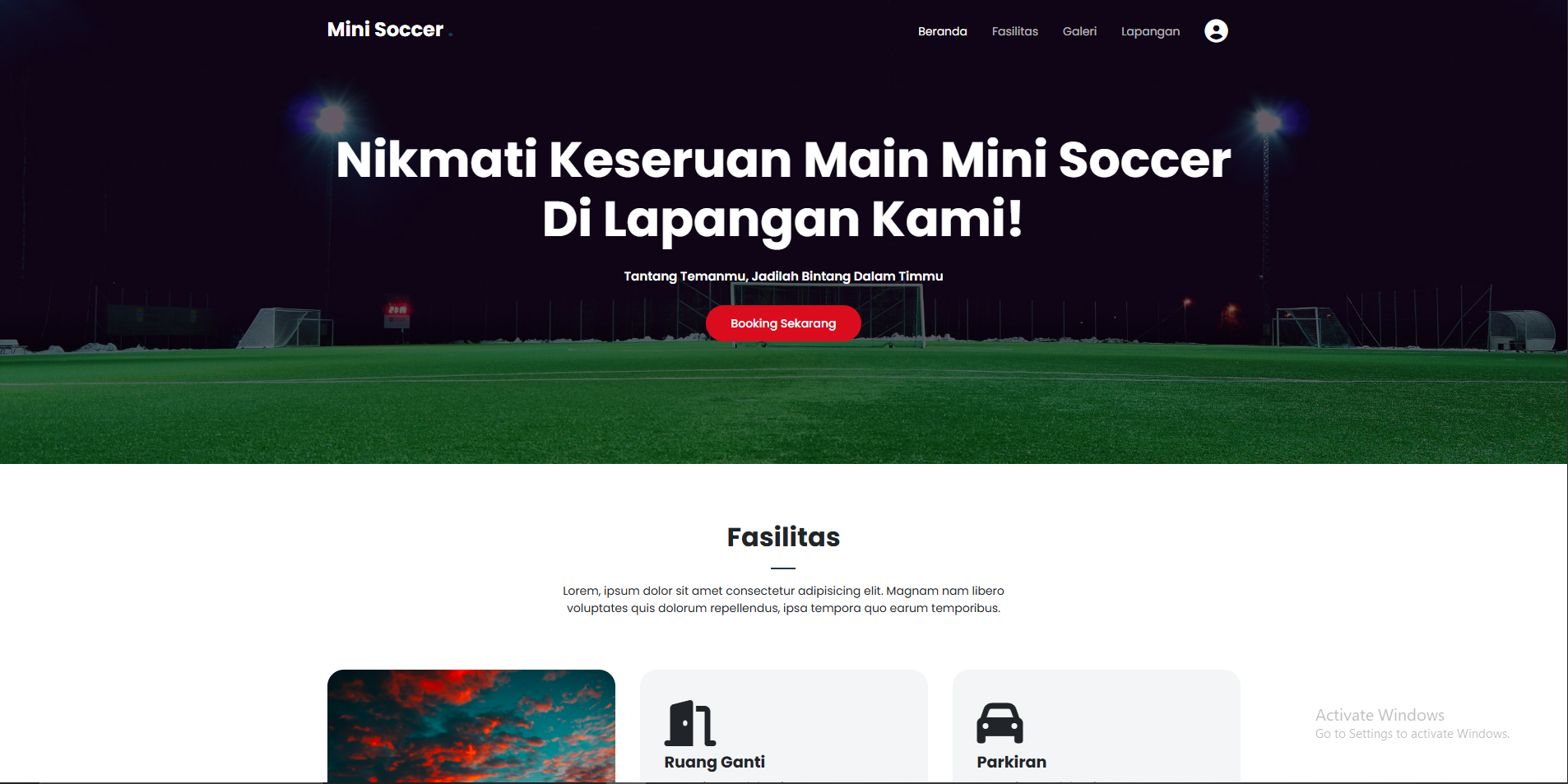 Soccer Field Rent - Microservice API Integrated (2025)
